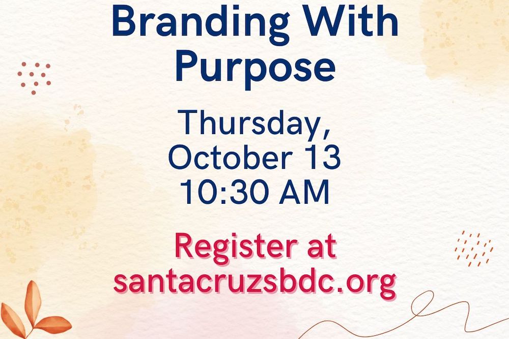 Rescheduled: Branding With Purpose