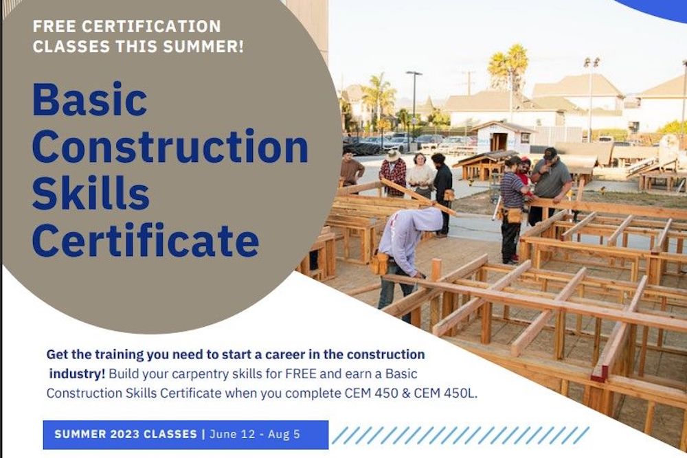 Basic Construction Skills Certificate